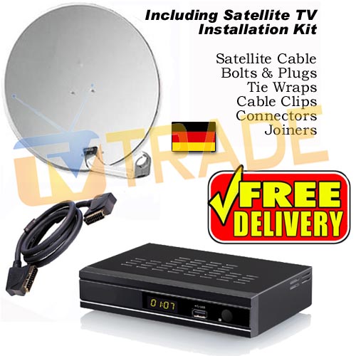 German Satellite TV Kit Get Free Satellite TV Channels From Germany